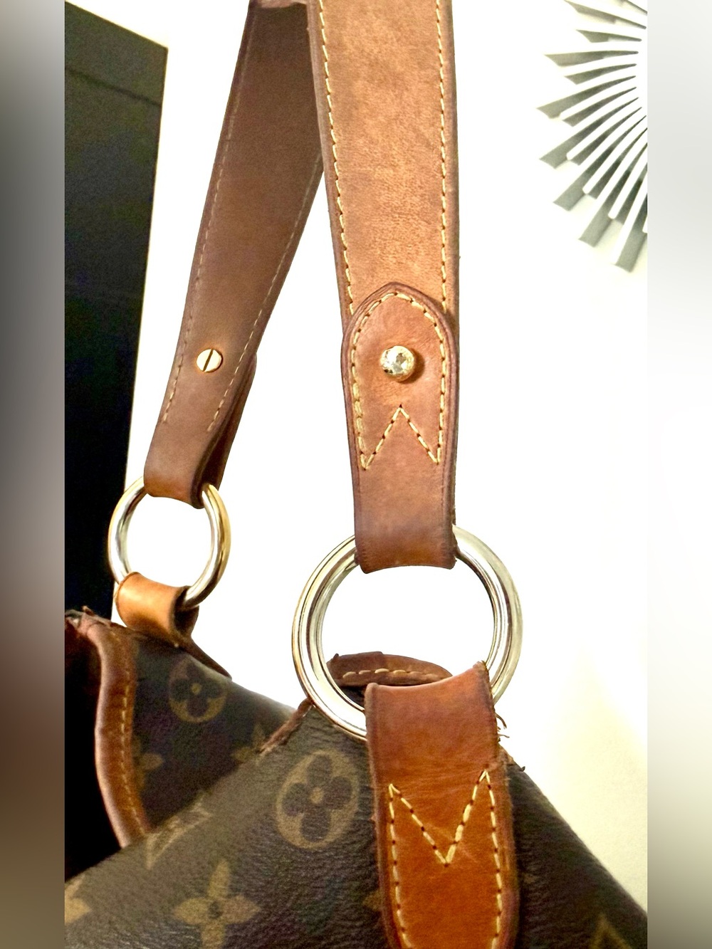Louis Vuitton Delightful MM Monogram Shoulder Bag - Discontinued - Picture 14 of 15